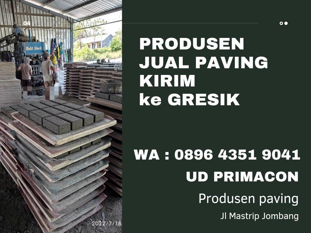 Produsen jual paving kirim ke Gresik